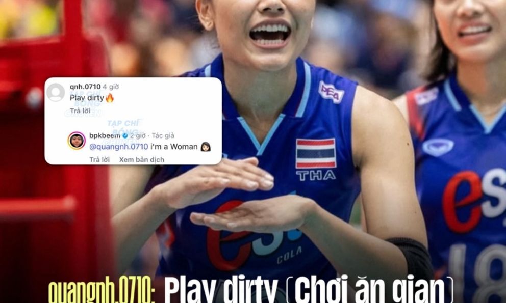 Buông lời mỉa mai giới tính của ngôi sao Việt Nam, sao Thái Lan nhận 