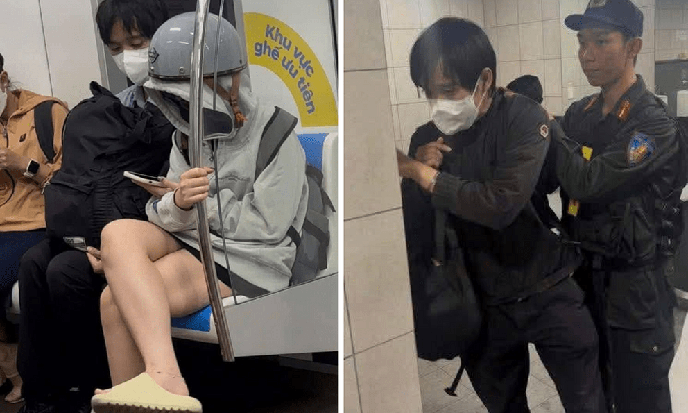 Vụ cô gái bị sàm sỡ trên tàu metro: Nhân chứng sốc khi nhận ra đây là kẻ từng sàm sỡ mình