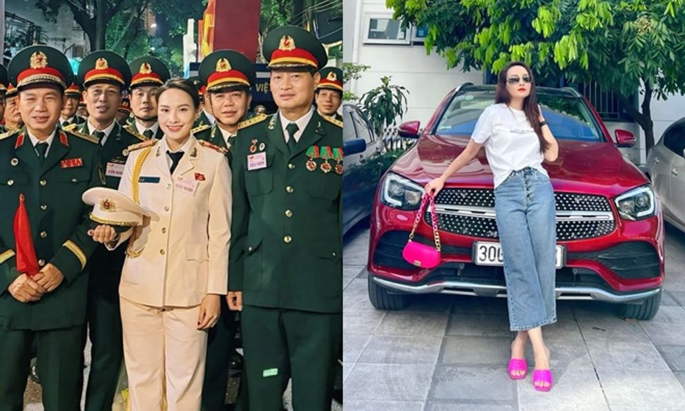 Nữ nghệ sĩ đình đám là thượng úy công an, sở hữu nhiều bất động sản, xe sang, được chồng cưng chiều