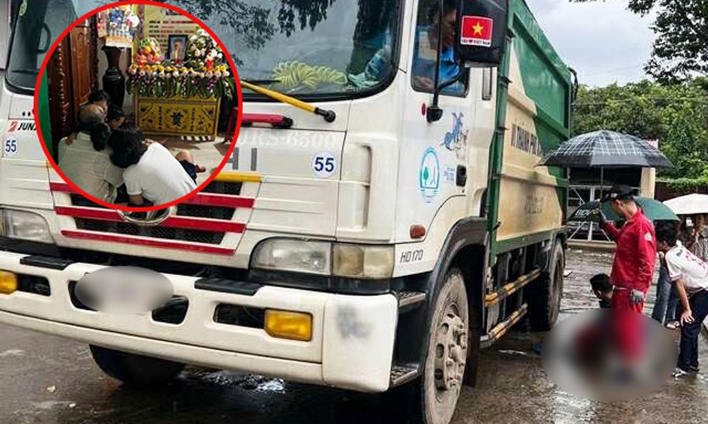Vụ bé trai bị xe rác tông tử vong ở trường: Nhà trường lên tiếng việc không có camera tại khu vực tai nạn
