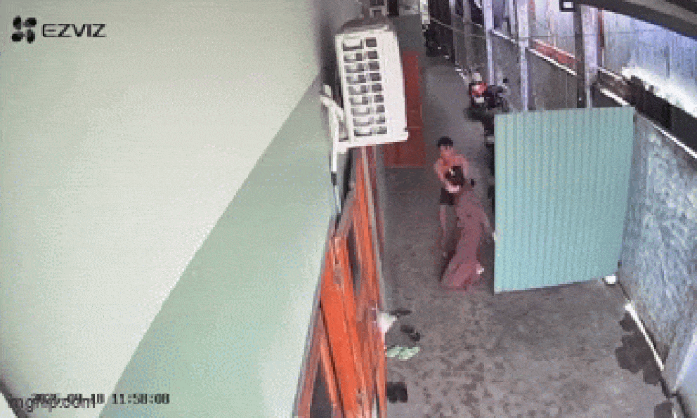 Camera ghi lại khoảnh khắc cuối của đôi nam nữ tử vong trong nhà nghỉ: Xảy ra cãi vã, giằng co