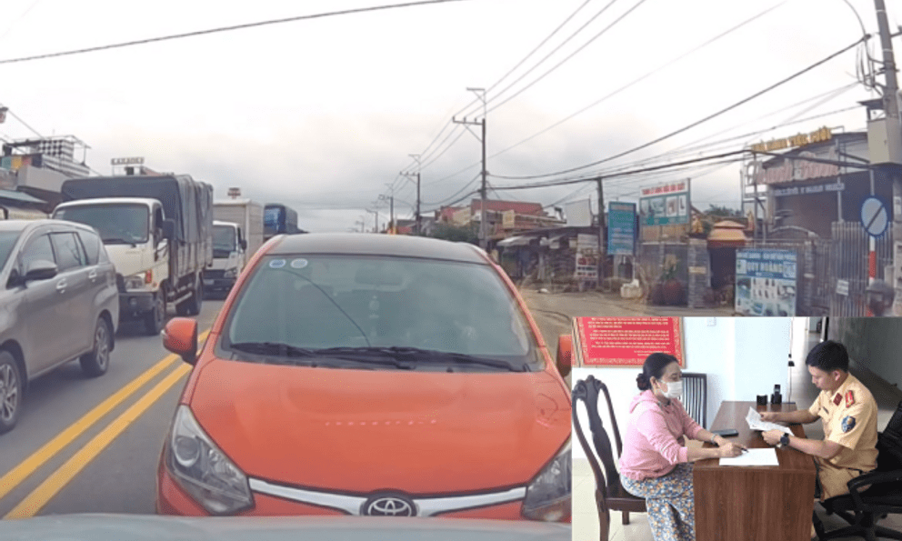 Lái ô tô ngược chiều, lại không chịu nhường đường còn dùng điện thoại ghi hình: Nữ tài xế nói lý do