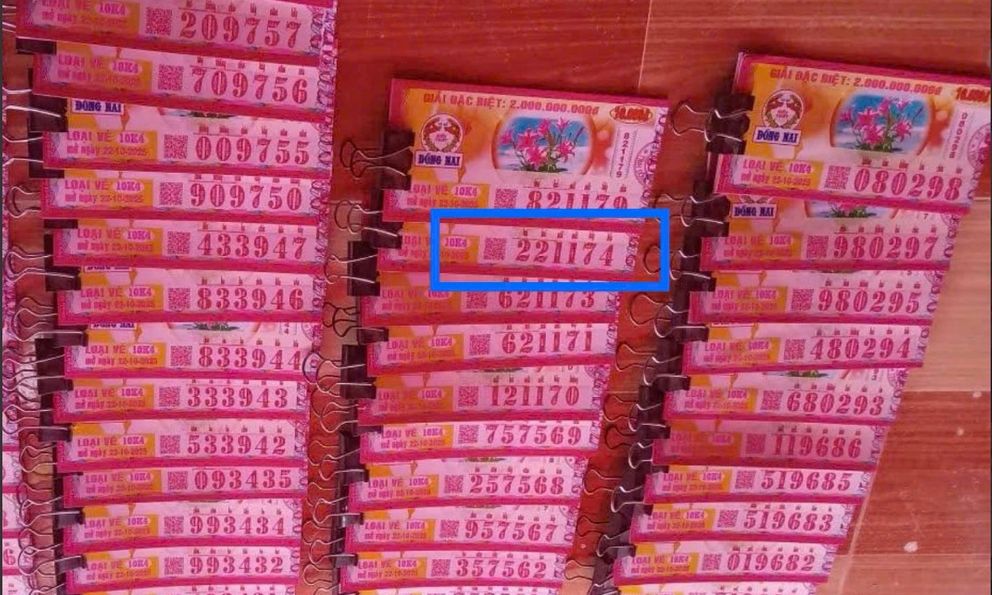 Lộ diện cọc vé trúng 28 tỷ đồng ở TP.HCM, đợi chủ nhân đến đổi thưởng