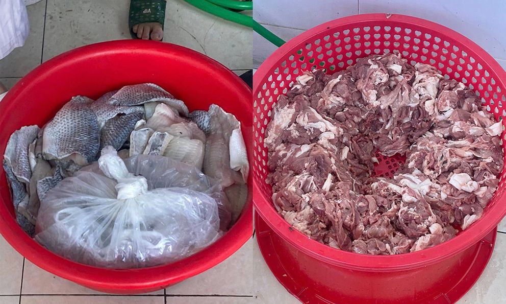 Xôn xao bếp ăn trường tiểu học ở Hà Nội nhập thịt bốc mùi, cá ươn: Chủ tịch xã lên tiếng