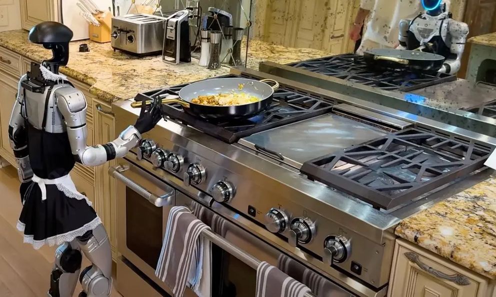 Thử thách robot AI hình người rán trứng trong bếp: Cái kết khiến mạng xã hội 
