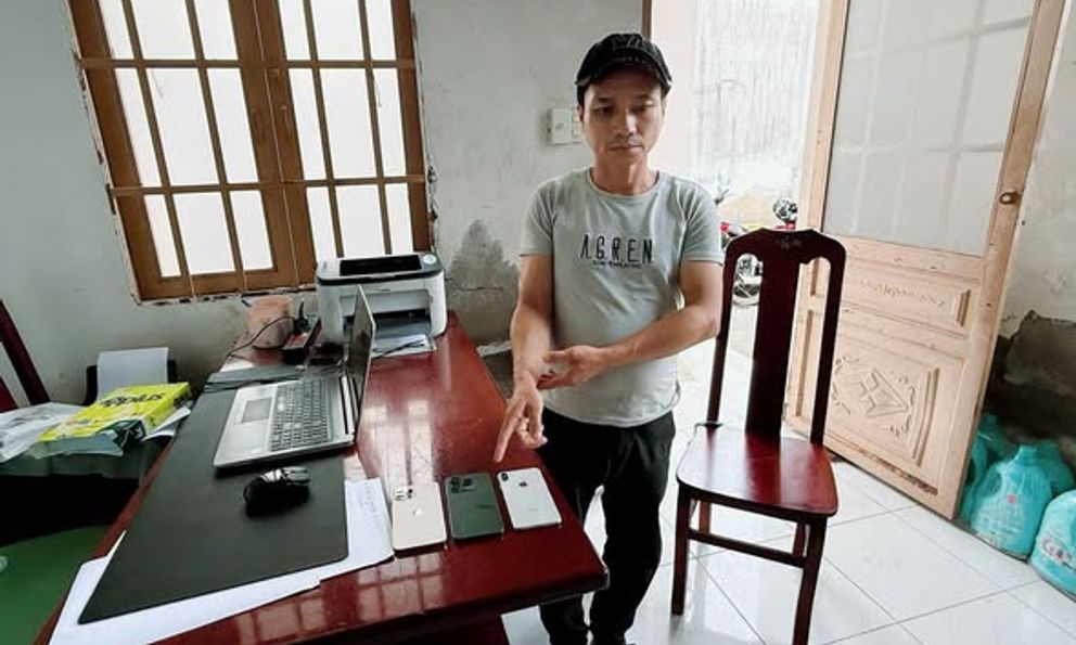 Bắt Đinh Khắc Trung sinh năm 1981, thu hồi lại tài sản