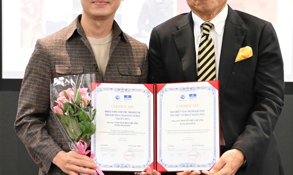 UNESCO Nhật Bản vinh danh đạo diễn Vạn Nguyễn