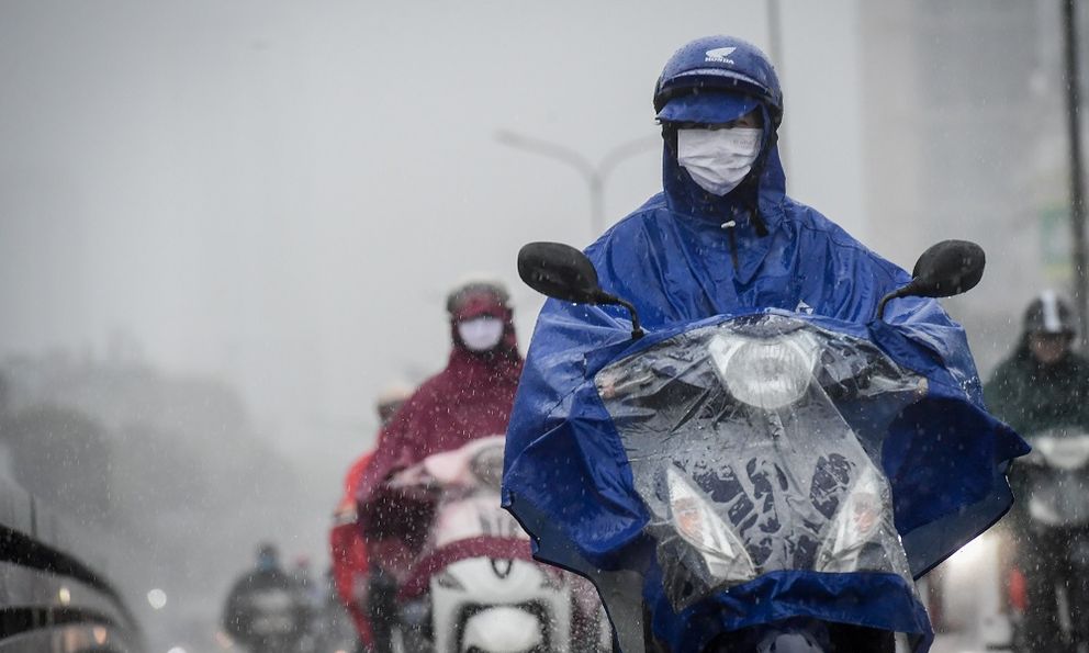 Tin không khí lạnh mới nhất: Miền Bắc mưa to, nhiệt độ tiếp tục giảm