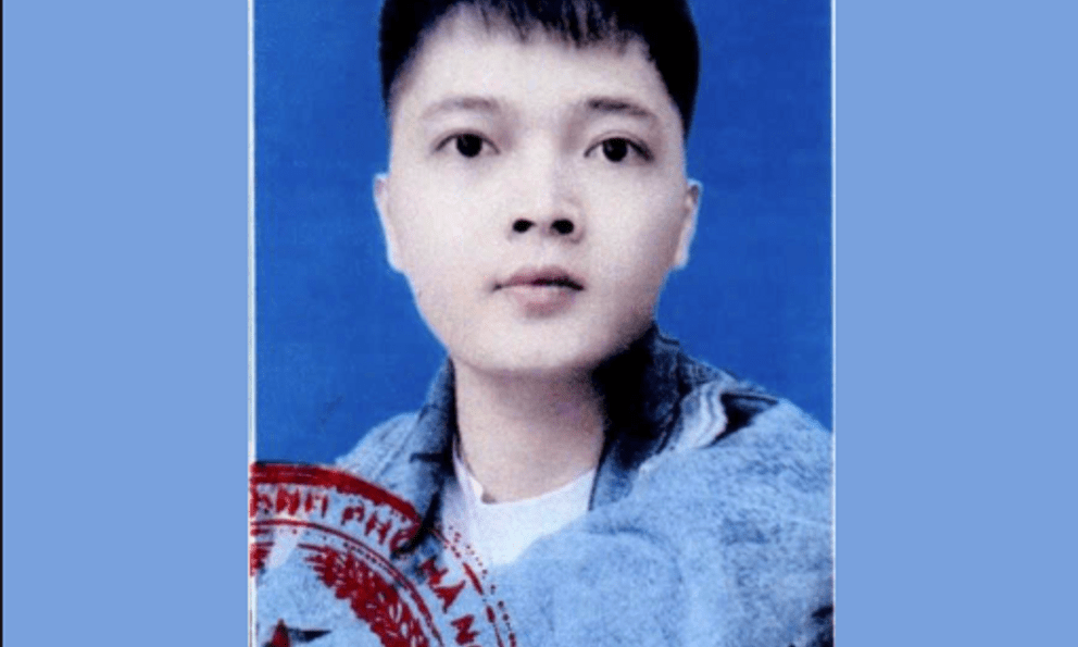 Truy nã Đặng Nam Trường sinh năm 2000