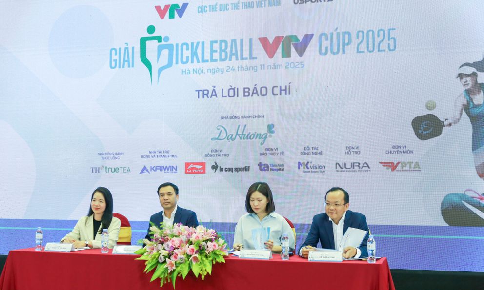 Chính thức công bố giải pickleball tỷ đồng tại Hà Nội