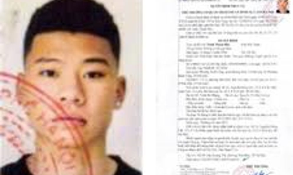 Truy nã Trịnh Thanh Hải sinh năm 1998