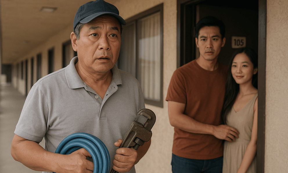 Đi sửa điện nước ở nhà nghỉ bắt gặp con rể ngoại tình: Quyết định của bố vợ