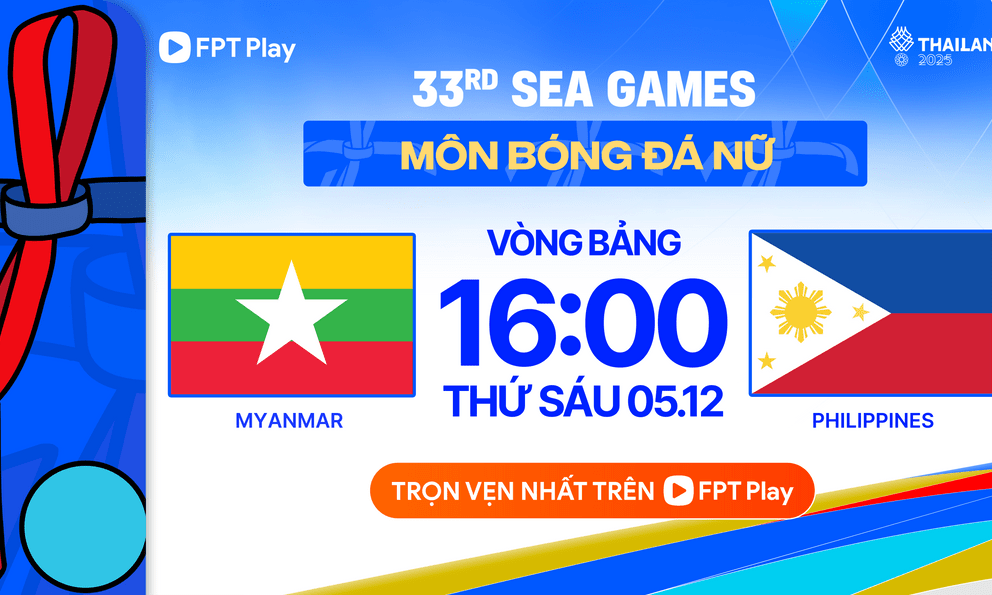 Xem TRỰC TIẾP bóng đá SEA Games 33: Myanmar vs Philippines