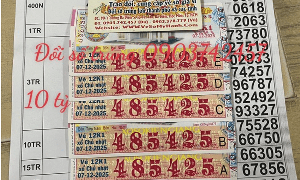 Trúng 10 tỉ đồng, 2 vợ chồng liền hẹn ra ngân hàng trả thưởng: Dãy số nhiều người ngưỡng mộ 