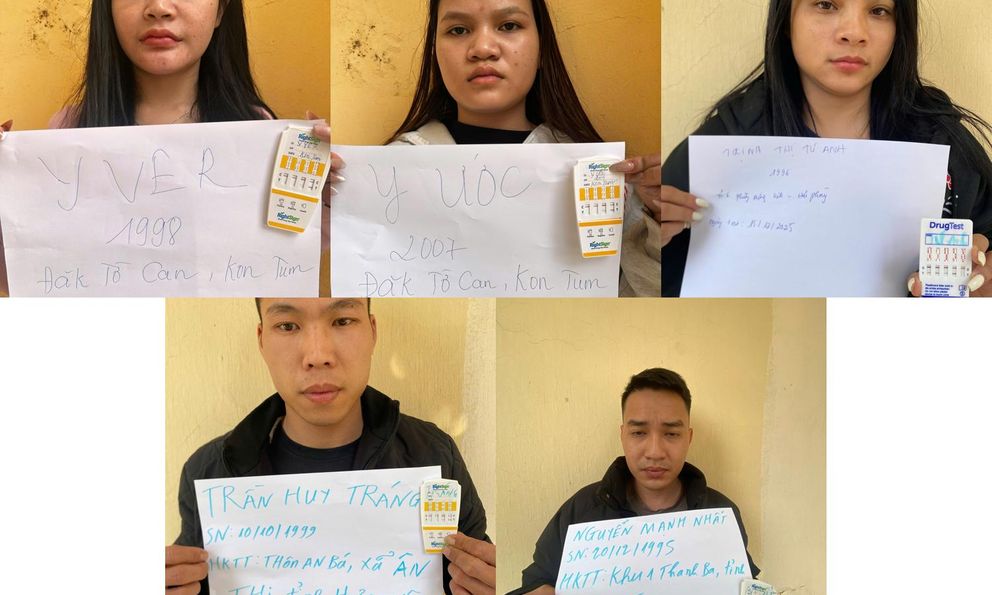 Khám xét nơi ở của nữ chủ quán karaoke sau khi phát hiện 5 người trốn trên nóc nhà vệ sinh