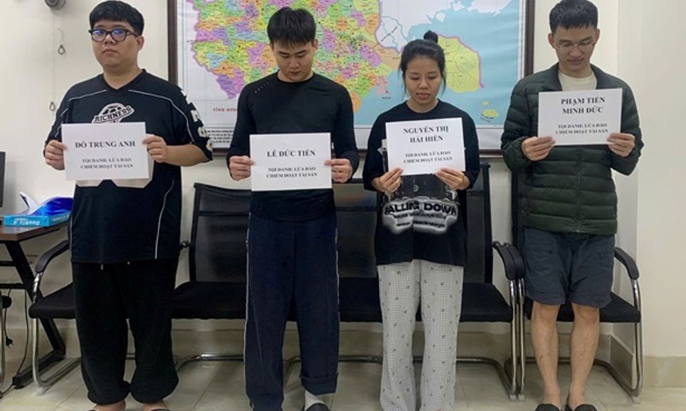 Bắt Nguyễn Thị Hải Hiền cùng 3 người khác