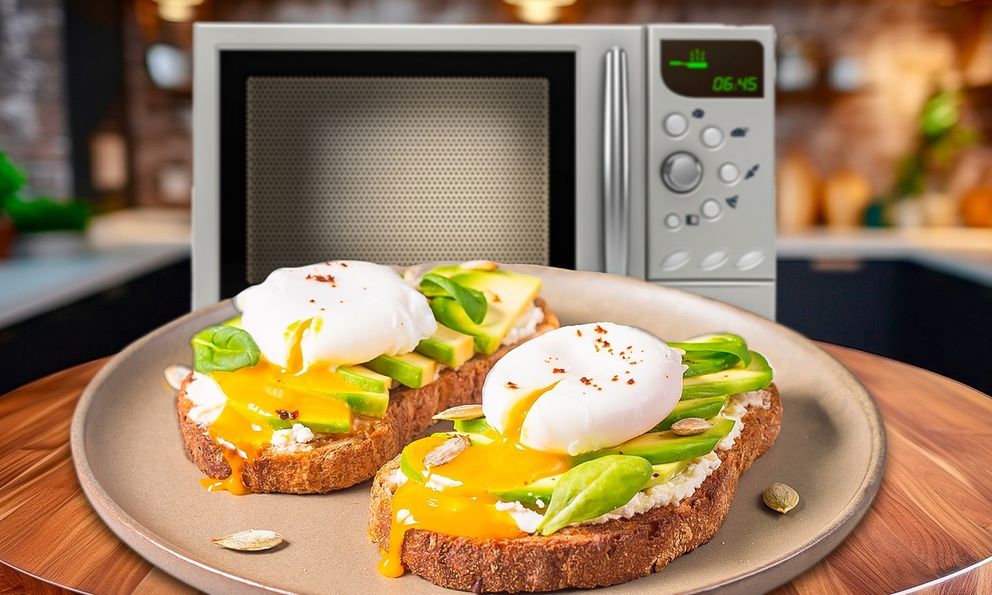 Cách làm trứng chần ngon tuyệt bằng lò vi sóng chỉ trong vòng 1 phút