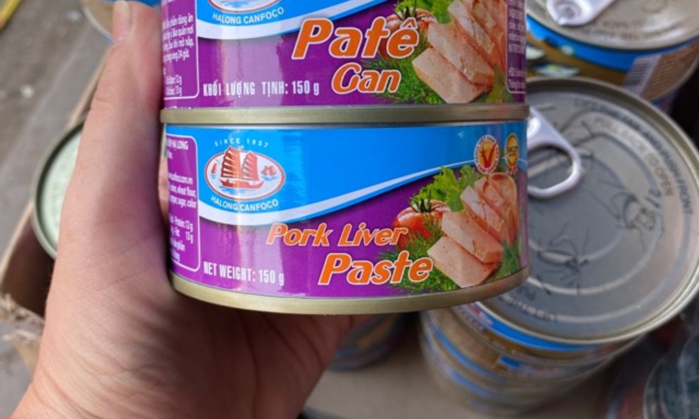 Thịt lợn được dùng cho những sản phẩm nào của Công ty đồ hộp Hạ Long?