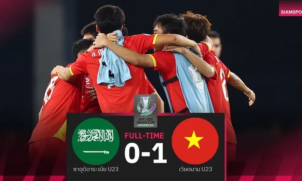 Báo Thái Lan trầm trồ: “Cầu thủ Việt Nam ghi bàn quá điêu luyện”