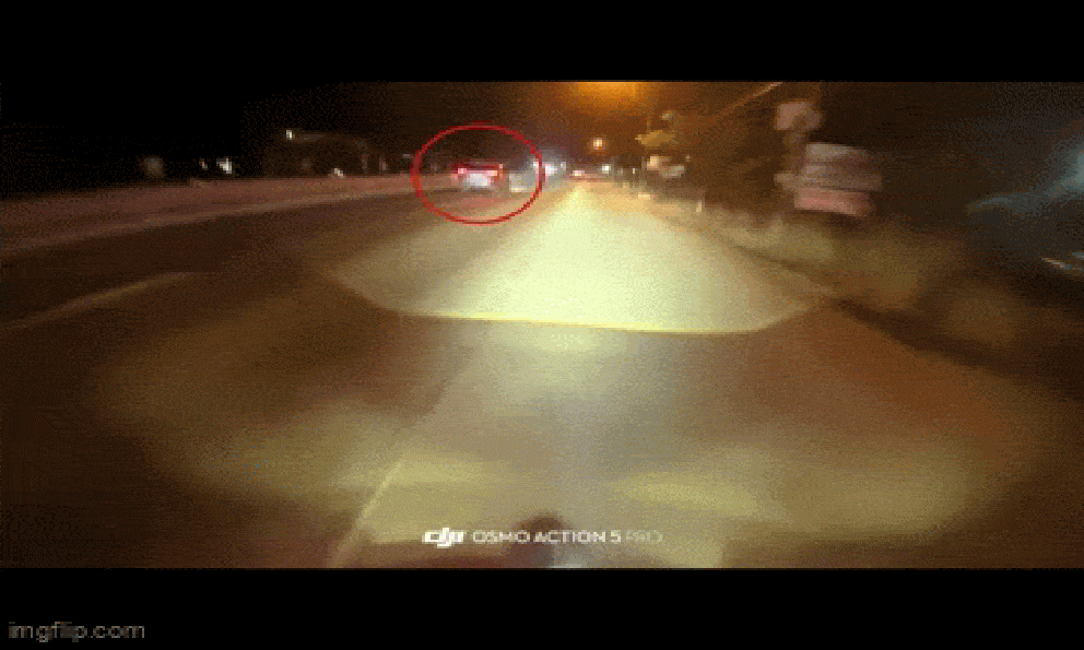 Bị truy đuổi, ô tô quay đầu cán xe máy của lực lượng an ninh cơ sở rồi bỏ chạy