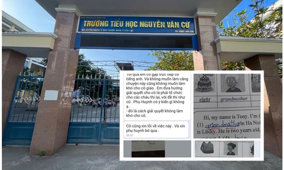 Giáo viên sửa bài thi, 