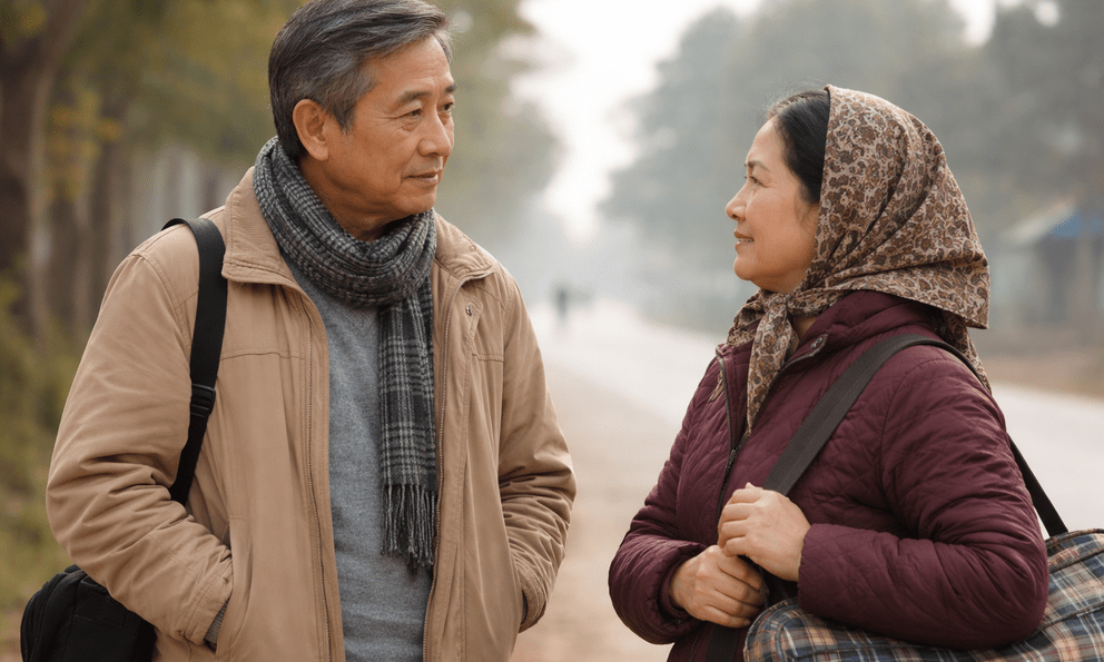 Bố chồng chở cô giúp việc ra bến xe về quê nhưng không quay lại, con dâu nhận cuộc điện thoại bất ngờ