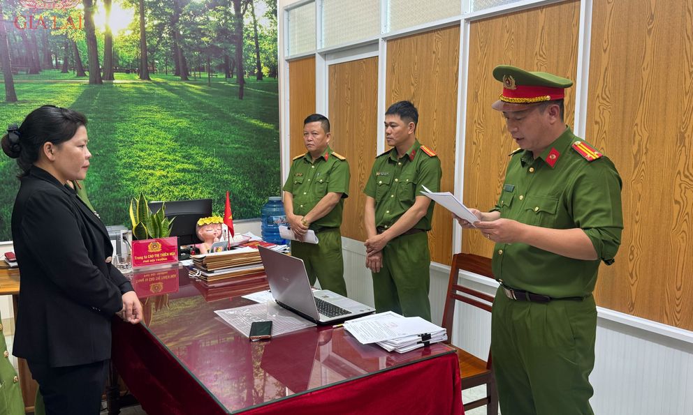 Bắt tạm giam, khám xét nơi ở của nguyên hiệu trưởng trường mẫu giáo Trần Thị Thu