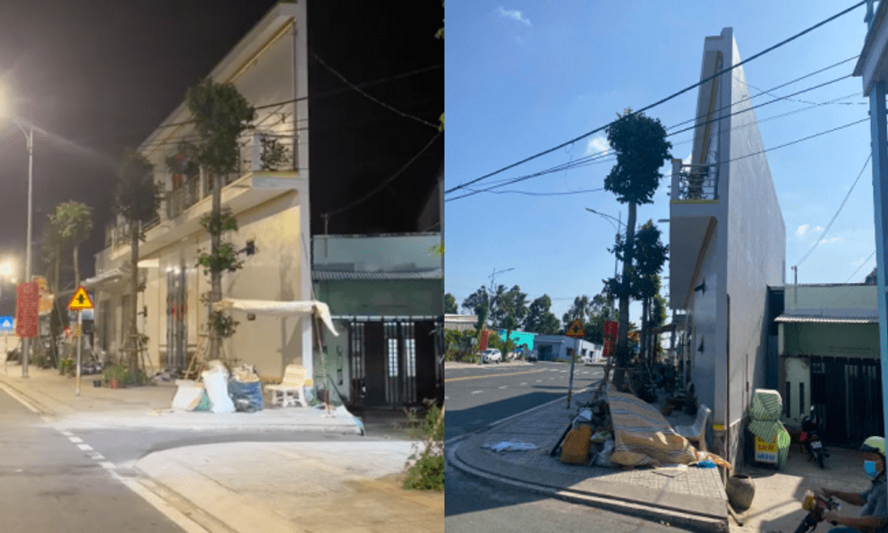 Sự thật bất ngờ căn nhà hình tam giác mỏng nhất Cần Thơ đang 