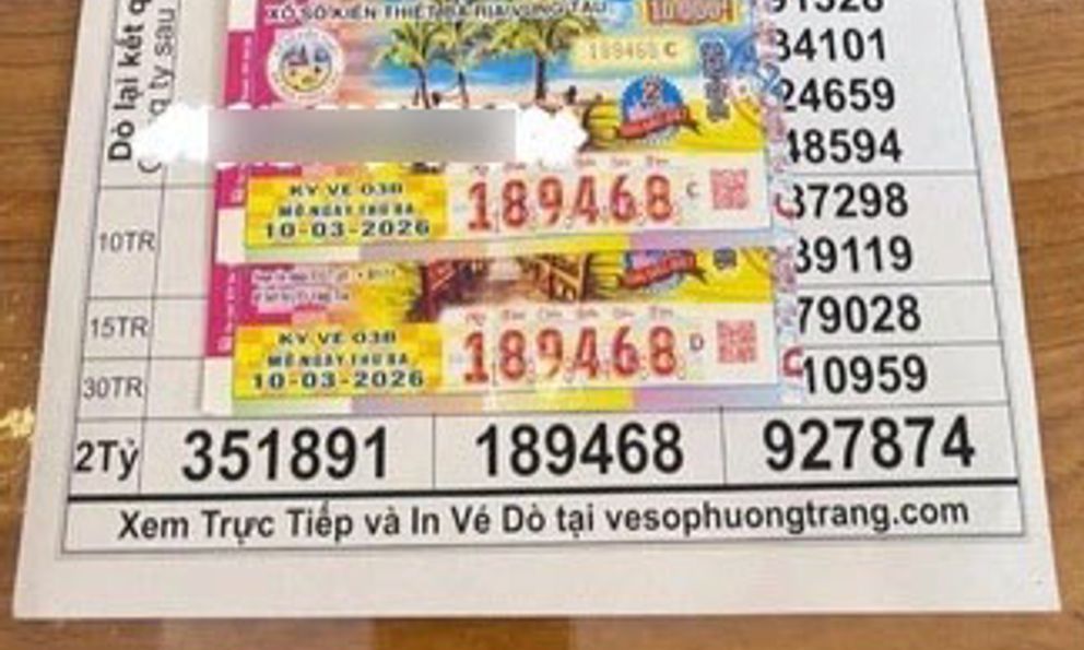 Mua hết những tờ vé số cuối cùng giúp người bán dạo, nam tài xế 39 tuổi trúng độc đắc: Hé lộ tiền thưởng
