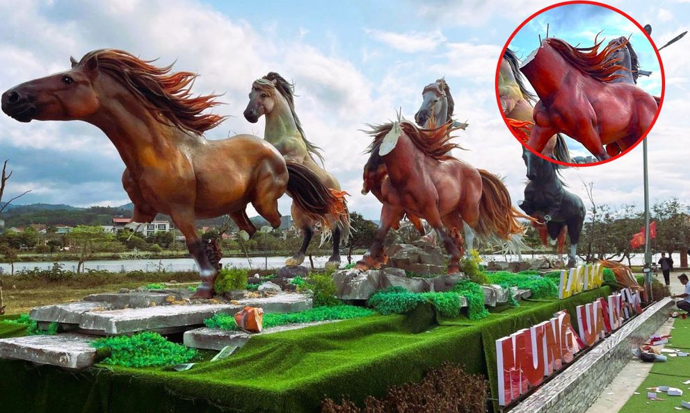 Vụ 2 cháu nhỏ đập phá mô hình 