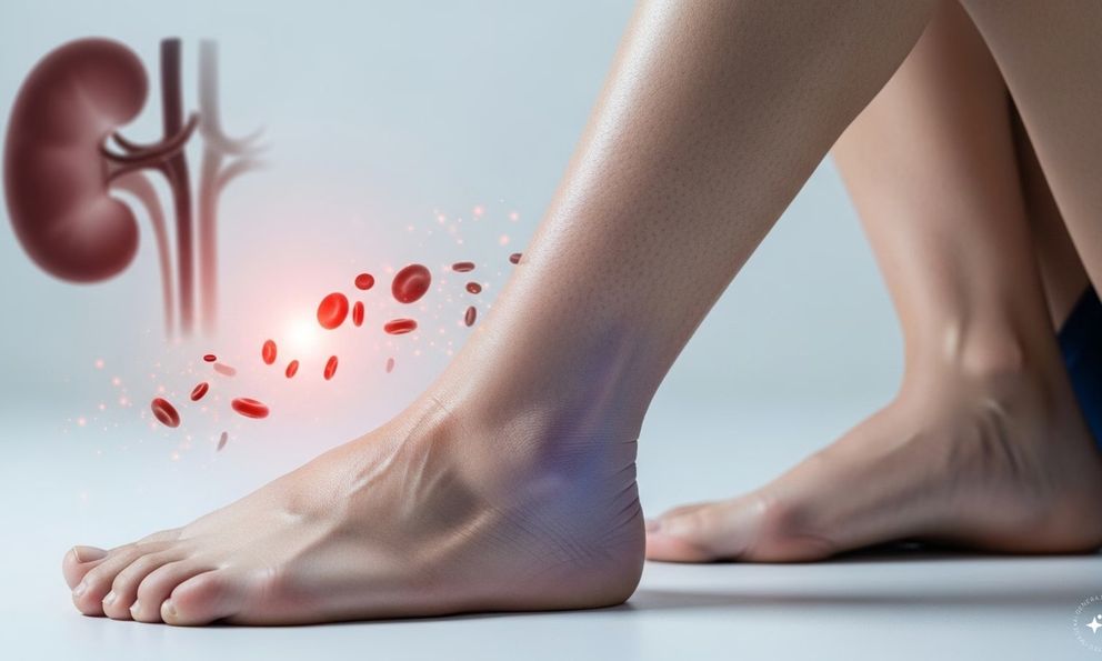 5 dấu hiệu ở chân cảnh báo thận đang gặp nguy: Có 1 cũng đi khám ngay