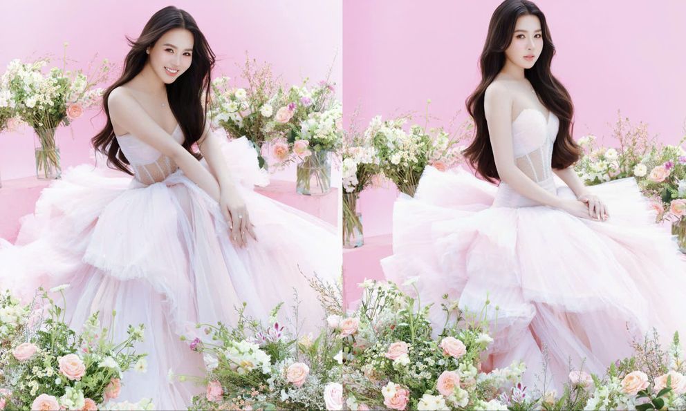 Á hậu Đỗ Hà Trang đẹp mong manh tựa 