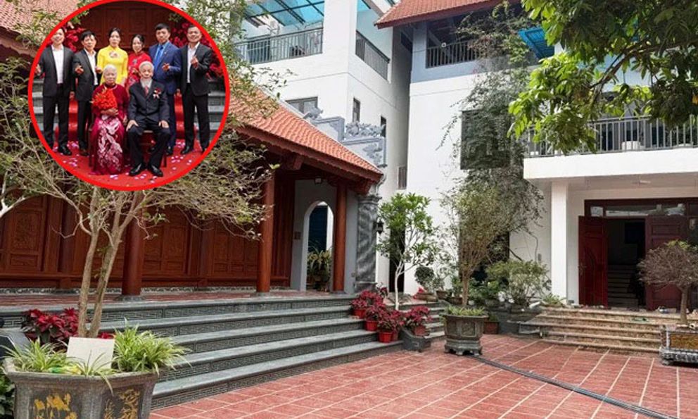 4 anh em trai xây nhà chung khuôn viên, quây quần chăm bố mẹ ngoài 80 tuổi ở Hưng Yên: Bí quyết giữ hòa khí