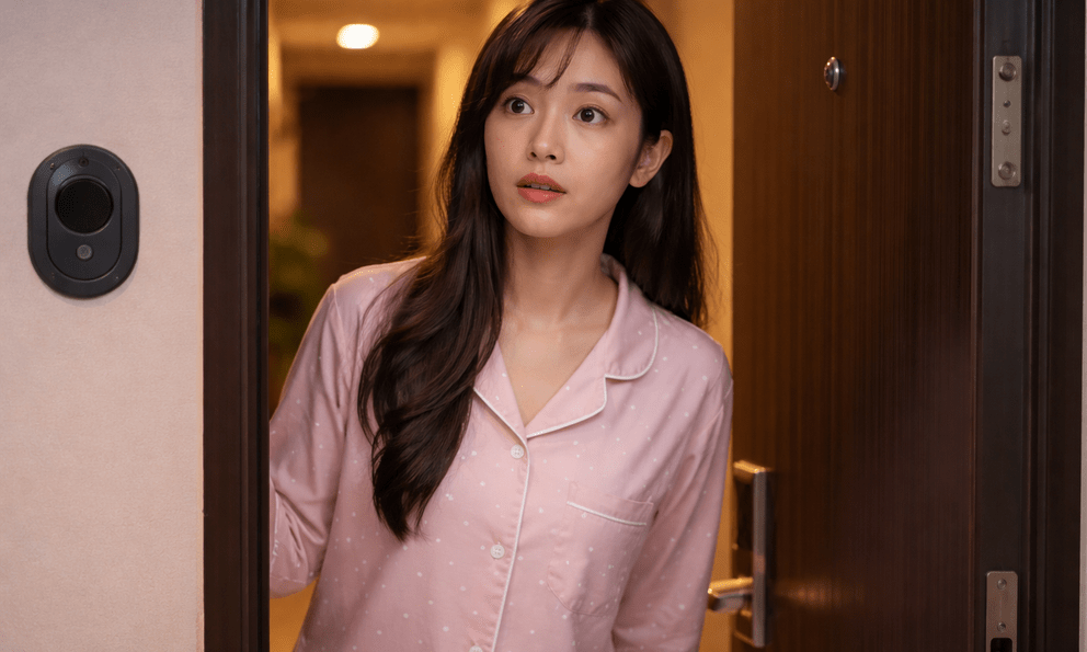 Chồng đi công tác, nửa đêm hàng xóm gõ cửa nhờ một việc khiến người phụ nữ bối rối 