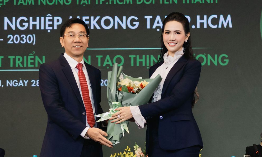  Hoa hậu Phan Thị Mơ được bổ nhiệm chức Phó Chủ tịch CLB Doanh nghiệp Mekong TP.HCM