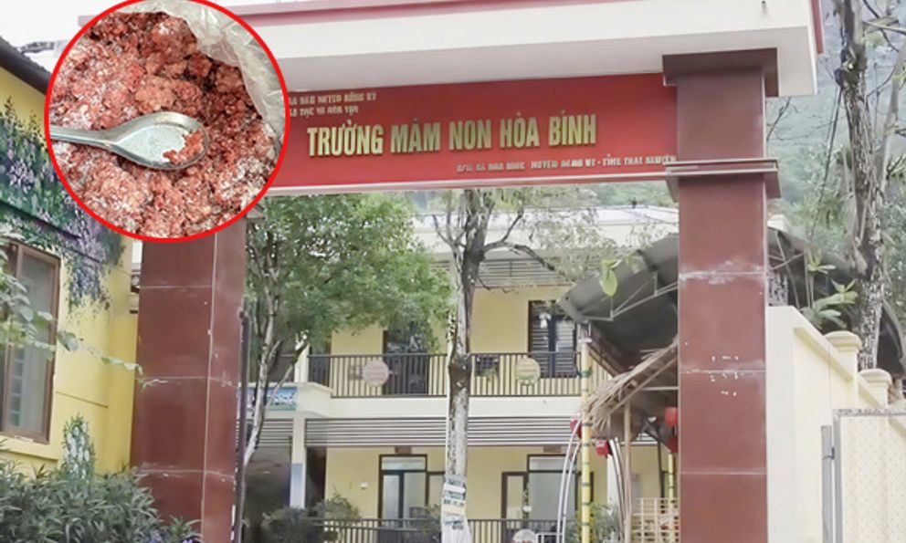 Phụ huynh tự bỏ tiền xét nghiệm, phát hiện thịt lợn nhiễm khuẩn E.coli và tả châu Phi: Hiệu trưởng nói gì?