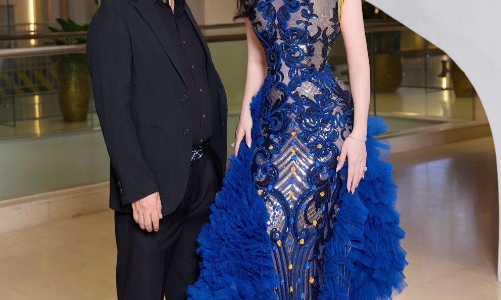 Á hậu Hương Kathy bày tỏ sự ngưỡng mộ NSƯT Quang Thắng 