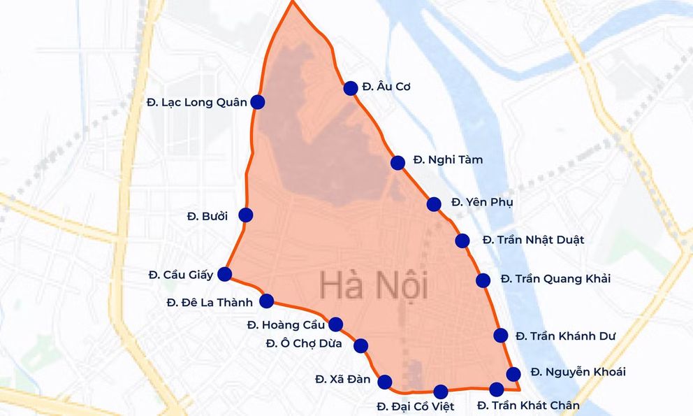 Bắt đầu từ 1/7, Hà Nội hạn chế xe máy xăng tại 9 phường: Đây là danh sách