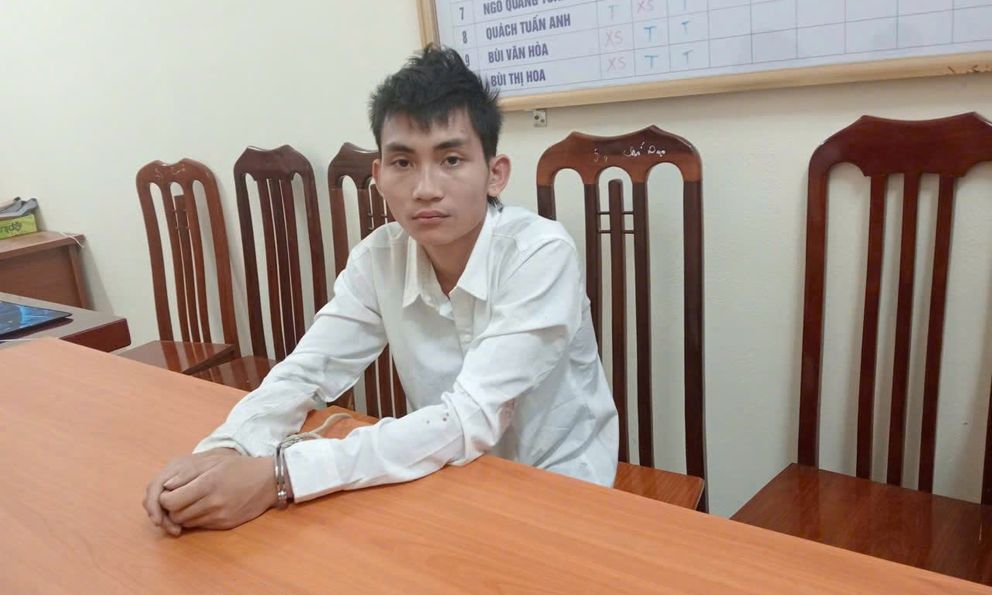 Tạm giữ hình sự Bùi Văn Hùng SN 2005 - kẻ kẹp 3 tông gãy chân CSGT