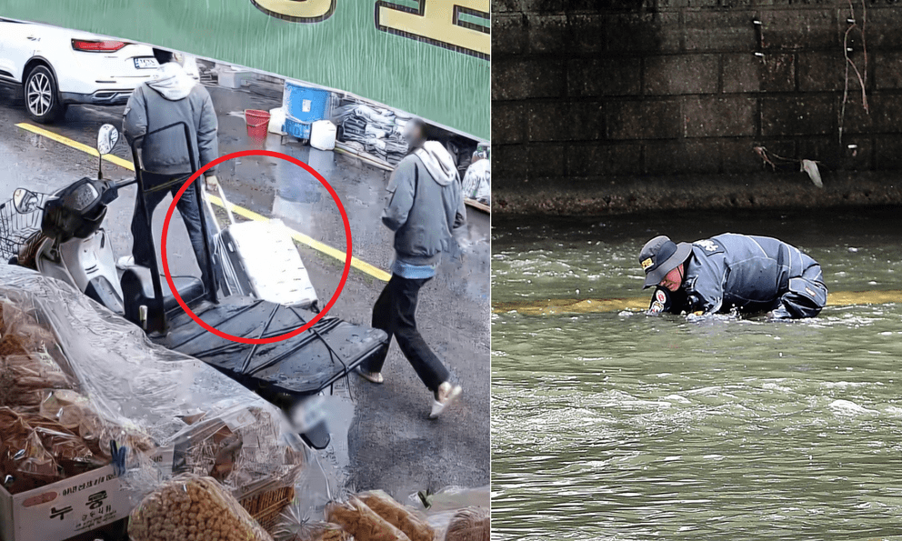 Người đàn ông kéo vali giữa đường, cảnh tượng ngỡ bình thường nhưng hóa ra đang che giấu bí mật đáng sợ