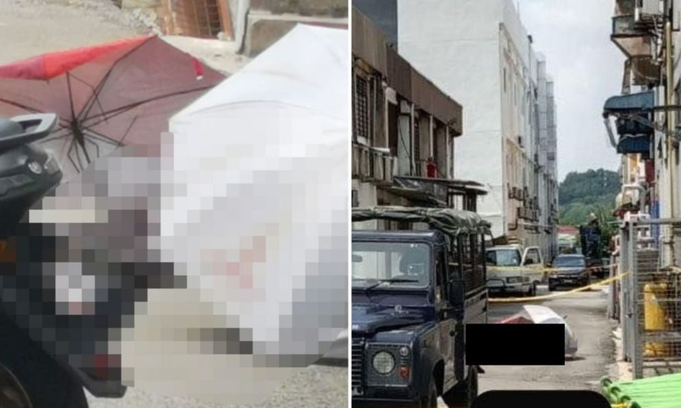 Nghe tin chồng ngã từ tầng thượng tử vong, vợ chạy đến hiện trường thì sững sờ với dòng chữ trên tường