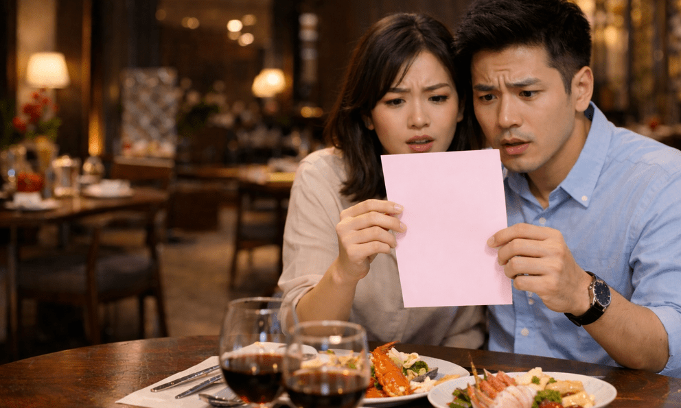 Đồng nghiệp mới rủ chồng tôi đi ăn để làm quen, cuối bữa tuyên bố một điều rồi đưa tờ hoá đơn 
