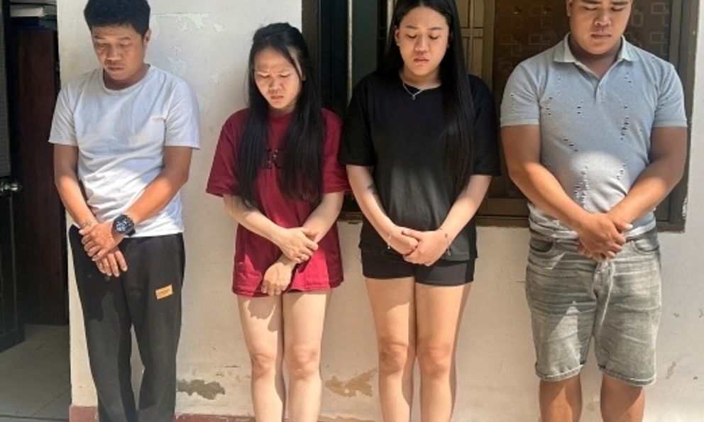 Tạm giữ hình sự 4 đối tượng thực hiện hành vi phi pháp trên chiếc xe Xpander