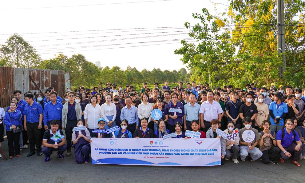 Phát động chuỗi hoạt động “Chung tay vì nguồn nước sạch” giai đoạn 2026–2028