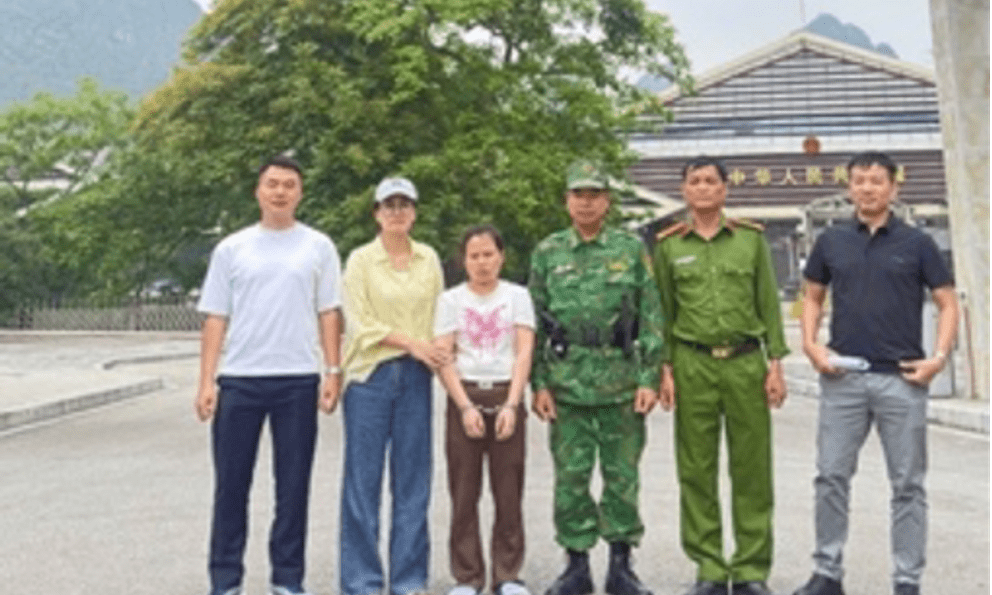 Bắt giữ Nguyễn Thị Duyên SN 1988