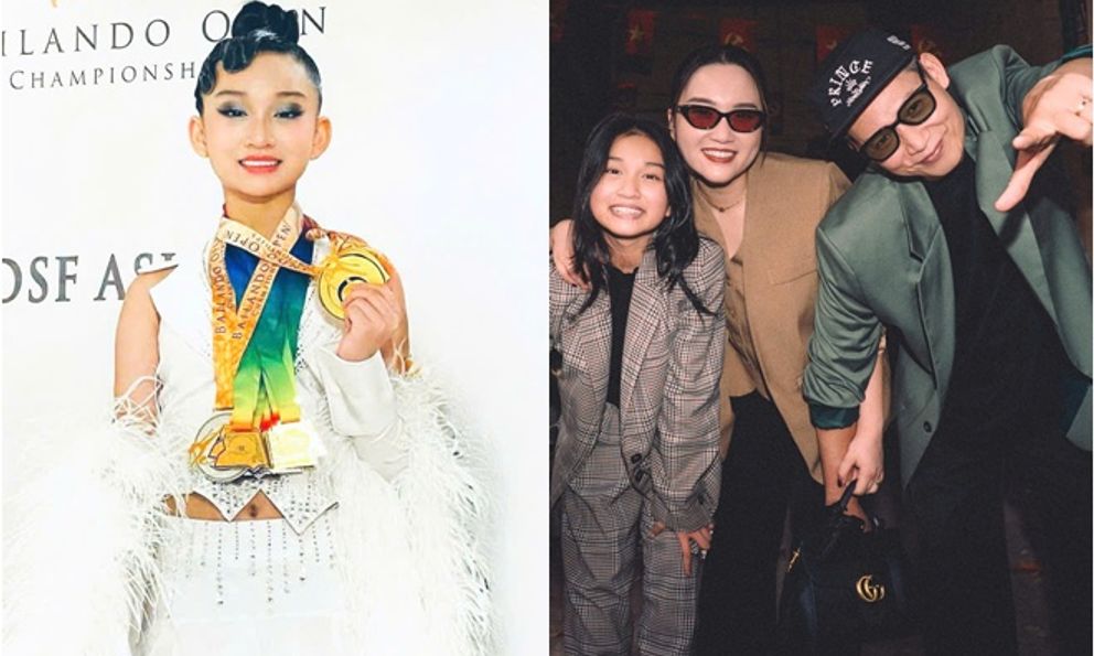 Chân dung cô con gái 12 tuổi tài năng của trưởng nhóm Big Toe