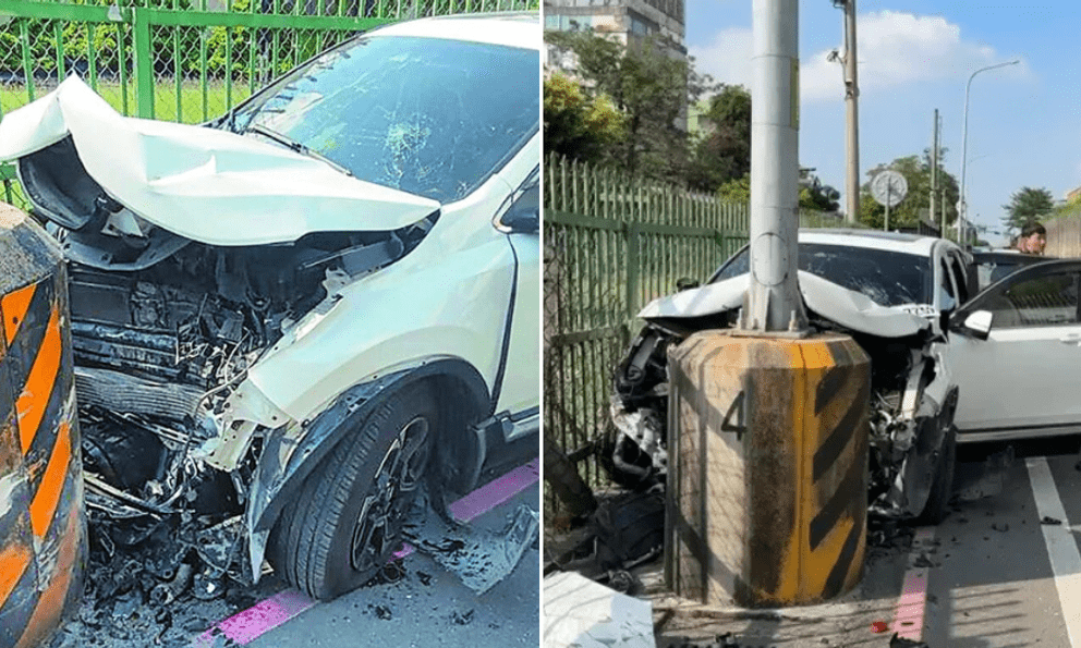 Ô tô mất lái đâm vào cột đèn khiến con gái 2 tháng tuổi tử vong, cha khóc nghẹn: 