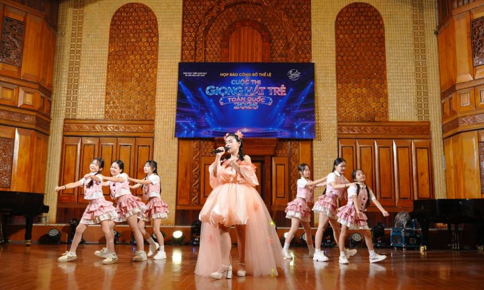 Khởi động cuộc thi Giọng hát trẻ Toàn quốc 2026