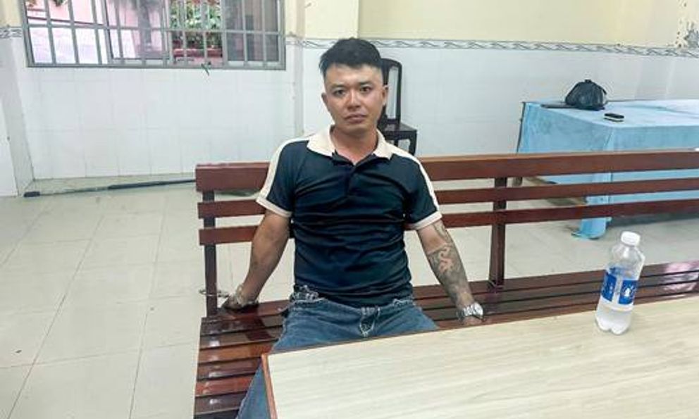 Cảnh sát bắt Huỳnh Văn Huynh SN 1995 sau gần 1 tiếng xác định được vị trí