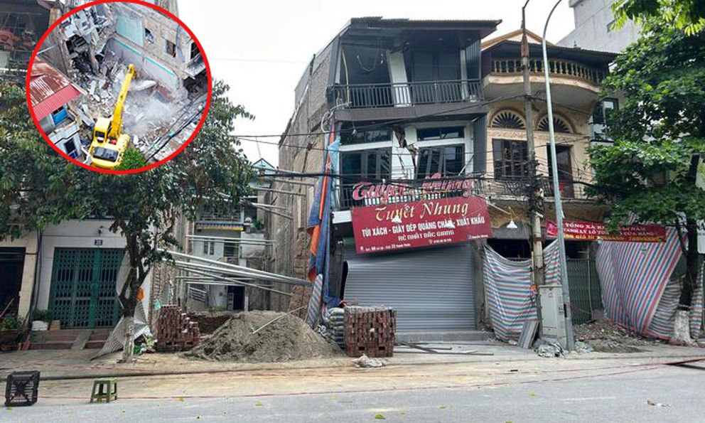 Vụ đào móng khiến nhà hàng xóm nứt toác ở Bắc Ninh: Căn nhà đã bị phá dỡ, chốt phương án bồi thường